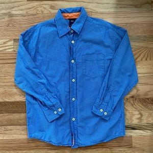 GAP BOYS LONG SLEEVE BUTTON UP SHIRT SIZE 8